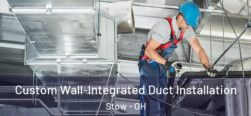 Custom Wall-Integrated Duct Installation Stow - OH